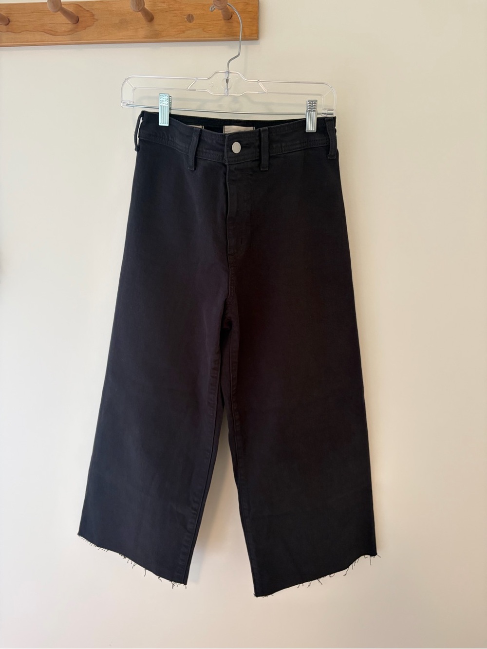 Universal Thread Black Sailor Wide Leg Jeans size 4